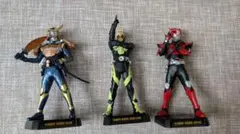 仮面ライダー HGフィギュア 3体セット 鎧武 ゼロワン ドライブ