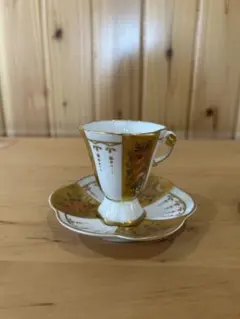 オールドノリタケ フラワーハンドル デミタスC&S 1客 金彩 - メルカリ