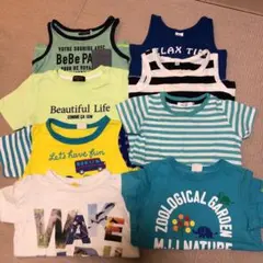 Tシャツ 男の子100cm お得8枚セット