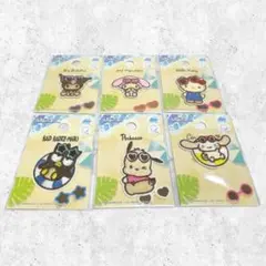 【新品未開封】サンリオ　Sanrio　日焼けワッペン　6種セット