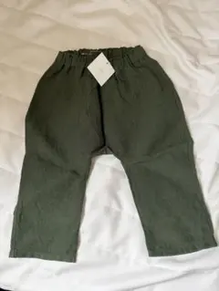 新品未使用タグ付き「 tita」リネンサルエルパンツ80