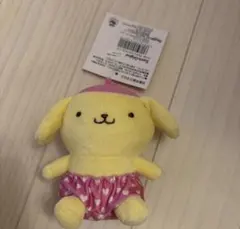 イエロー犬のぬいぐるみ ピンクスカート