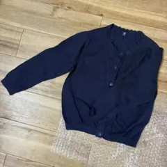 UNIQLO ユニクロ 紺 ネイビー 長袖カーディガン110