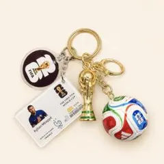 エムバペ 選手 キーホルダー サッカー 3点セット