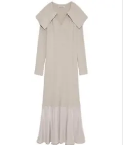 SNIDEL ニットロングワンピース