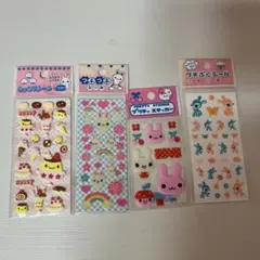 平成レトロ うさぎ シール 懐かしい ぷくぷく 当時物 - メルカリ