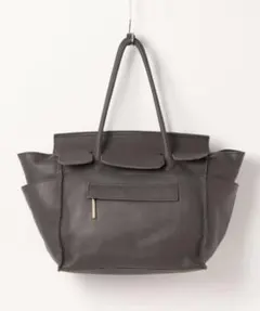 グレー トートバッグ