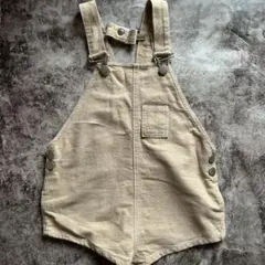 jejeunosityベージュ サロペット オーバーオールサイズS