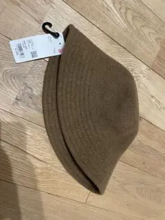 UNIQLO ウールブレンド バケットハット ブラウン 57cmのサムネイル