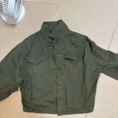 オリーブグリーン ミリタリージャケット