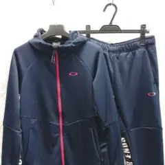 41　OAKLEY フルジップ トレーナーセットアップ　メンズ
