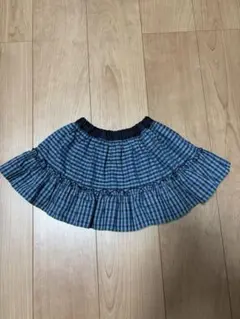 ファミリア スカート リバーシブル 90cm