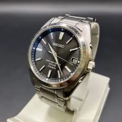 即決 SEIKO セイコー SOLAR ソーラー 腕時計 7B52-0AK0