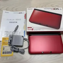3DS LL レッド　ブラック