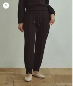 【新品タグ付き】sirin シリン スリットパンツ S　ボルドー