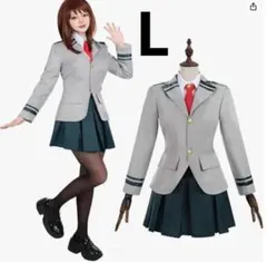 【新品】僕のヒーローアカデミア 風 雄英高校 女子制服 緑谷(Lサイズ, 女性)のサムネイル