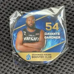 非売品 新品 Bリーグ シーホース三河 ダバンテ・ガードナー 缶バッジ