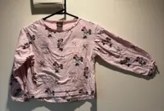 BABYDOLL ミニー＆フィガロ 長袖Tシャツ ピンク