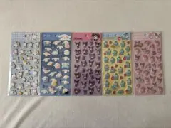 【サンリオ】ぷくっとシール　5種セット