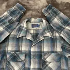好配色 PENDLETON 70s オンブレ ボードシャツ シャドー チェック