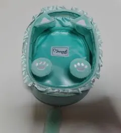 Mineed by Oselネコミミ付ぬいポーチ ミント