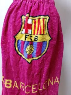スイムタオル ラップタオル FCBARCELONA 使用感色あせあり
