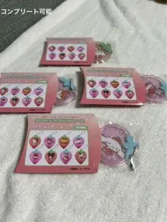 サンリオキャラクターズ　カスタムアクリルチャーム いちご 4点セット②