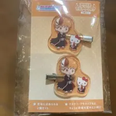 BLEACH サンリオ　 黒崎一護　キティ　マルチアクリルクリップ