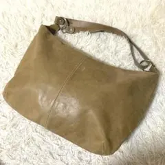 未使用タグ付】HERMOSURA ヘルモスラ スエード バッグ - メルカリ