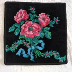 新品、未使用、袋入り、フェイラー、シュニール 織 バラのブーケ柄