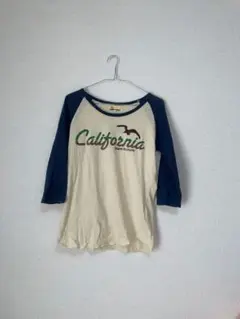 ラグランTシャツ　七分袖　七分丈　アメカジ