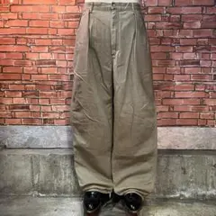 USA製 90s 古着 POLO ラルフローレン ポロチノ ワイド ストレート