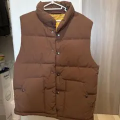 GU ブラウン ダウンベスト 311-347529