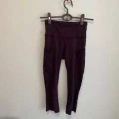 ルルレモン パープル ヨガパンツ