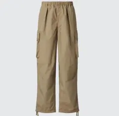 【新品未使用】UNIQLO U ワイドフィットパラシュートカーゴパンツMサイズ