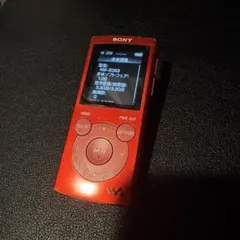 Sony ウォークマン 赤 NWA35動作確認済 ケース付け - メルカリ