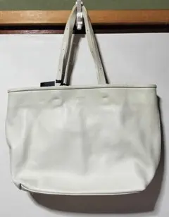 【未使用品】2wayクリスチャンヴィラ　ホワイト　レザーバッグ