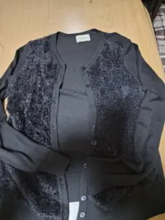 UNITED ARROWS ダークグレー カーディガン