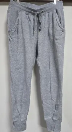 美品　GU グレー ジョガーパンツ XLサイズ