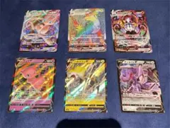 フュージョンアーツ6枚セット ミュウvmax＋パルスワンvmax（HR）