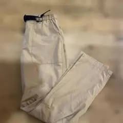 ベージュカジュアルパンツ ベルト付き