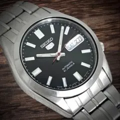 SEIKO 5 セイコー5 自動巻き 7S26-3070 デイデイト 黒文字盤 美品 セイコー SEIKO 5 自動巻き 7S26- 黒文字盤 ディ デイト - メルカリ