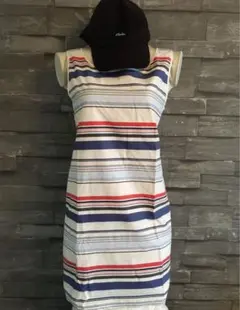 【値下げ1300円→1000円】CECIL Mc Bee ボーダーワンピース