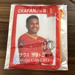 名古屋グランパス マテウス・カストロ ふわふわポーチ