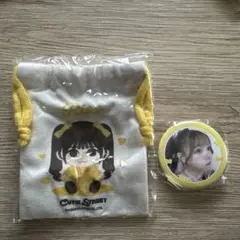 CUTIE STREET 古澤里紗 缶バッジ、ミニ巾着