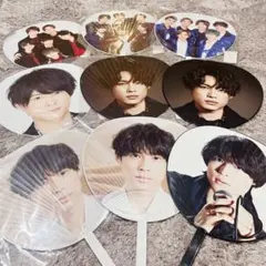 SixTONES 松村北斗 うちわ　Jr.時代あり　9点　まとめ売り　個人　集合