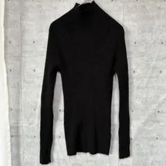 ITEMS アーバンリサーチ　ニットセーター リブニット　ハイネック