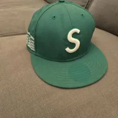 26ss supreme sロゴ キャップ Light Blue - メルカリ