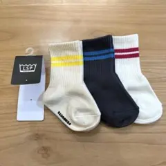 【新品未使用】LSP MARKEYS マーキーズ　靴下 3足セット 9-13cm