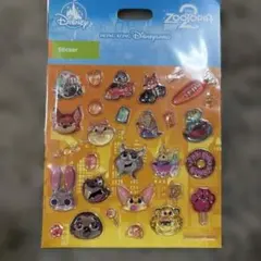 ズートピア 2 ボンボンドロップシール　新品　香港 ディズニー